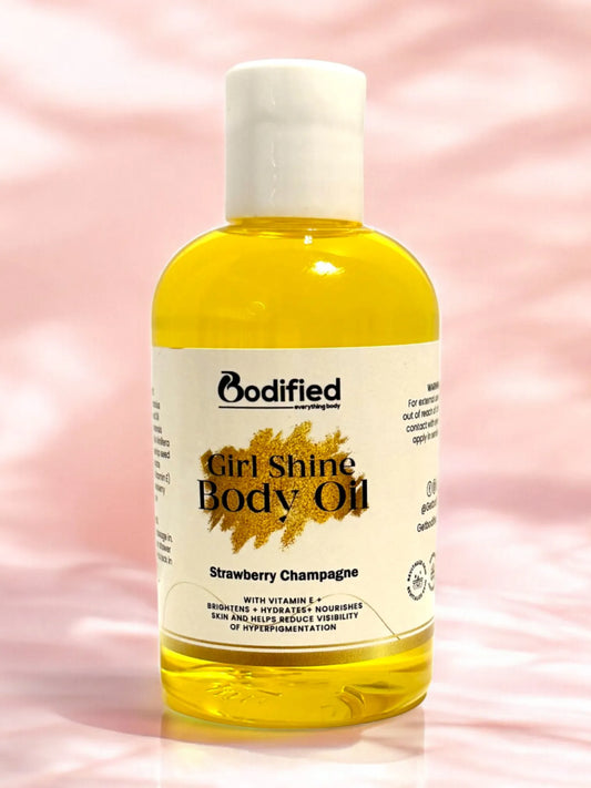 Girl Shine Body Oil - Strawberry Champagne